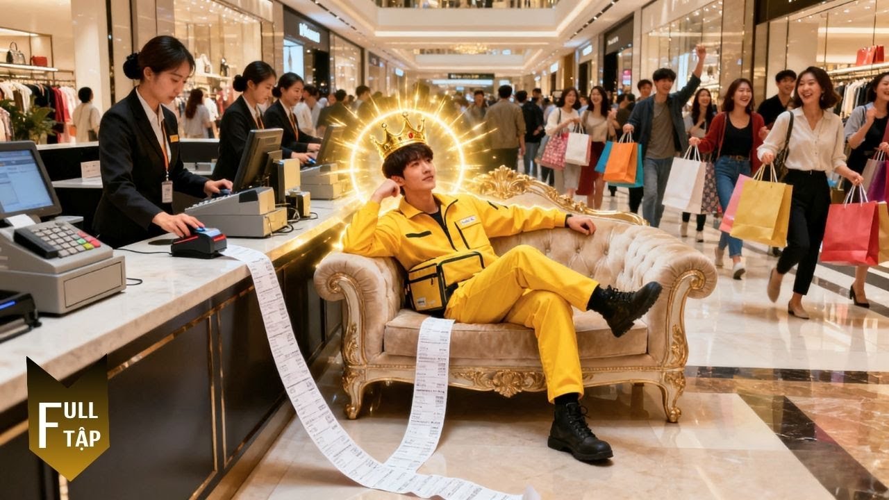 Anh Shipper bao tiền mua sắm cho tất cả mọi người ở trung tâm thương mại, gây chấn động toàn cầu