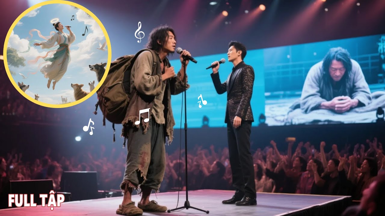 Tên ăn mày ăn xin trước concert của ca sĩ, nào ngờ vừa cất giọng hát liền trở thành người nổi tiếng